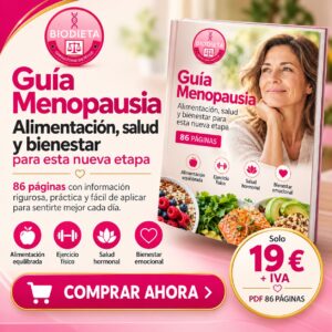 Guía Biodieta Menopausia: alimentación, salud y bienestar